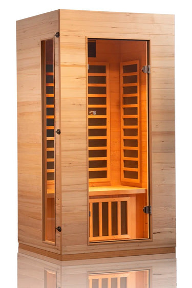 Hongyuan 1 Single Person Indoor Low EMF FAR Infrared Sauna - Melillo EnterprisesAll categories